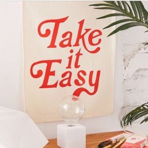 Take it Easy Urban Outfitters Flag